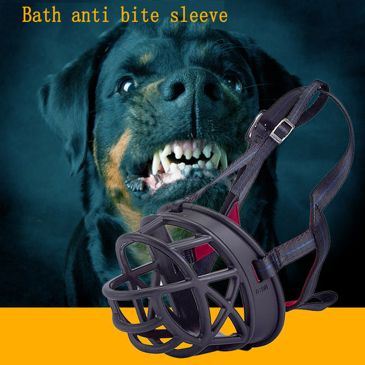 Adjustable Bite and Mistake Prevention Dog Mouth Cover